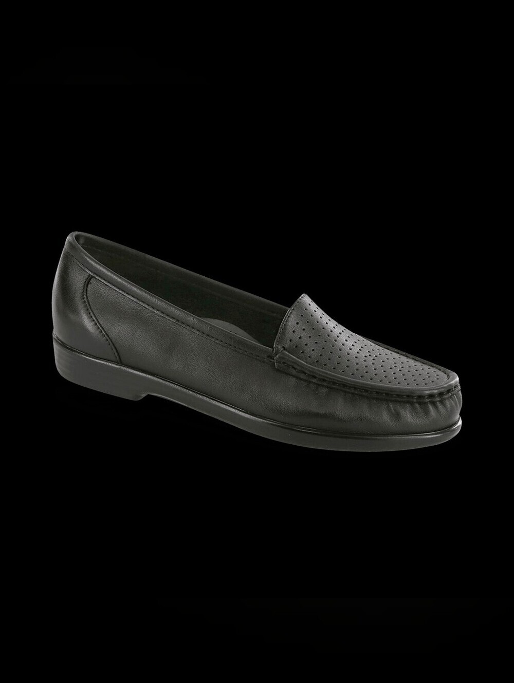 SAS Savvy Leather Loafer, Color Black Size 6.5